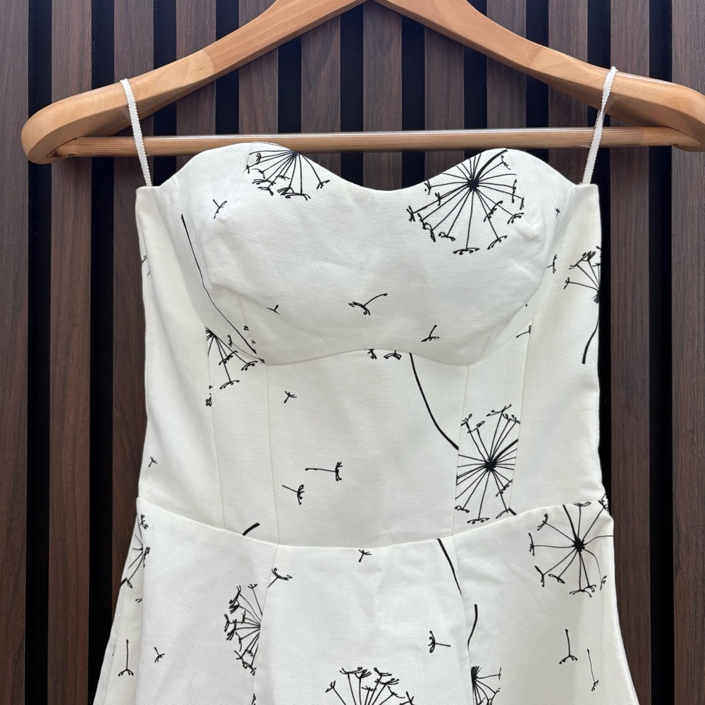 🌼 Vika Gazinskaya x & Other Stories “Dandelion” Strapless Dress - 2014 - Picture 7 of 9